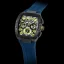 Černé pánské hodinky Ralph Christian s gumovým páskem The Intrepid Sport - Midnight Venom 42,5MM
