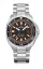 Montre Delma Watches pour homme de couleur argent avec bracelet en acier Shell Star Titanium Silver / Black 41MM Automatic