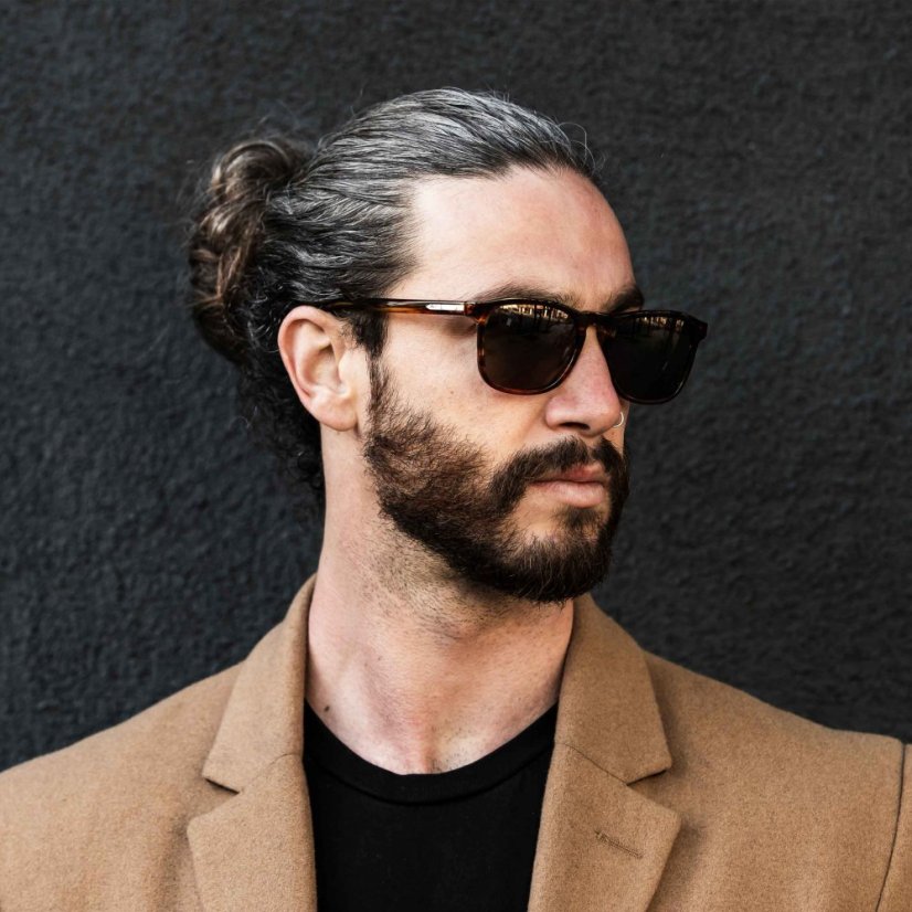 Brown men's Vincero sunglasses The Midway - Whiskey Tortoise