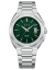 Ασημένιο ρολόι NYI Watches για άντρες με ιμάντα από χάλυβα The Brooklyn - Silver 42MM