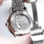 Herrenuhr aus Silber Henryarcher Watches mit Stahlband Nordsø - Glacier Cyan Moon Gray 40MM Automatic