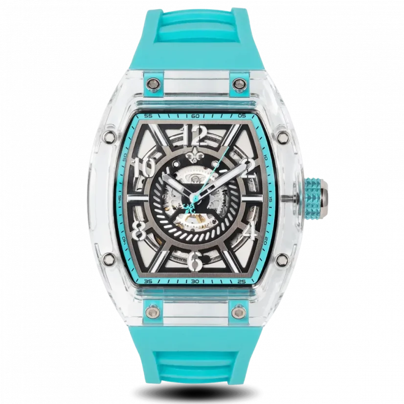 Orologio da uomo in argento Ralph Christian con un braccialetto di