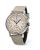 Men's silver Undone Watch with leather strap Vintage Killy 40MM